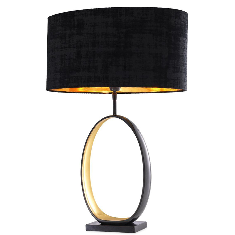 Настольная лампа Eichholtz Table Lamp Saturnia Черный Латунь Настольная лампа Eichholtz Table Lamp Saturnia Черный Латунь в Орле | Loft Concept