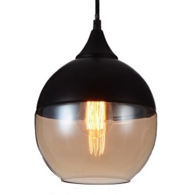 Подвесной светильник Smoke Glass Light Pendant Sphere Подвесной светильник Smoke Glass Light Pendant Sphere в Орле | Loft Concept