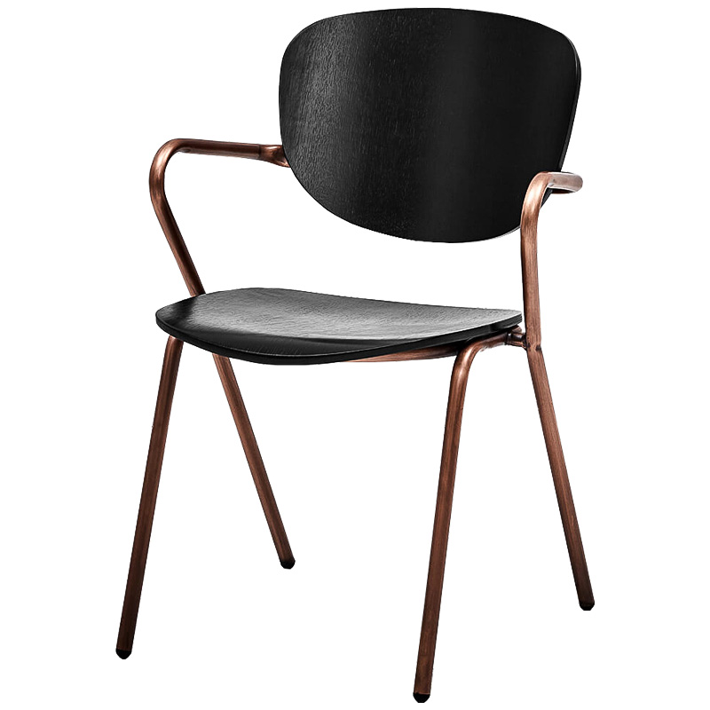 Стул Alpha Stool Черный Бронза Стул Alpha Stool Черный Бронза в Орле | Loft Concept