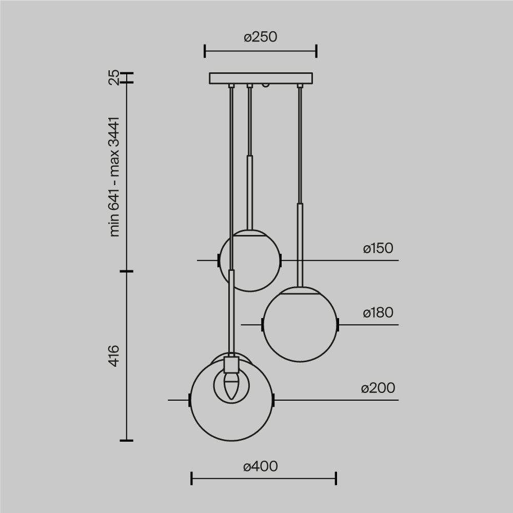 Подвесной светильник The column of light Подвесной светильник The column of light в Орле