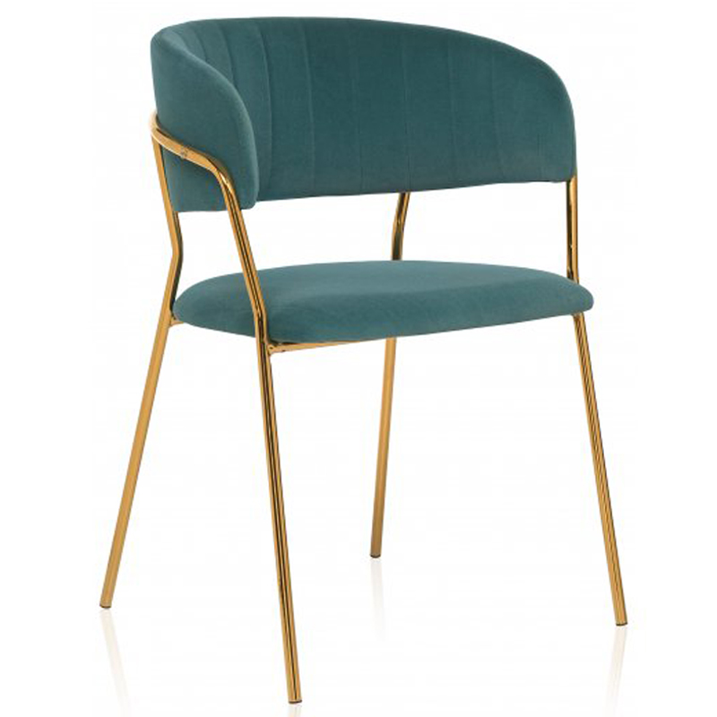 Стул Janine Stool Зеленый Золотой Стул Janine Stool Зеленый Золотой в Орле | Loft Concept