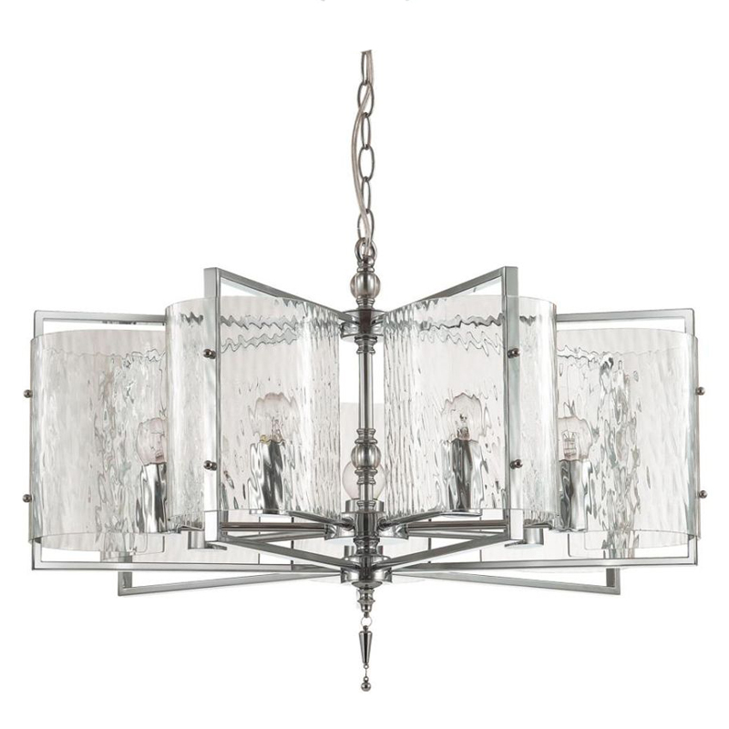 Люстра Karissa Chrome Chandelier 65 Хром Прозрачный (Transparent) Люстра Karissa Chrome Chandelier 65 Хром Прозрачный (Transparent) в Орле | Loft Concept