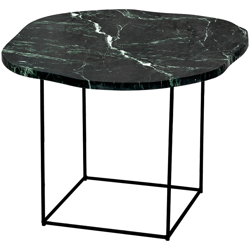 Кофейный стол с зелёной мраморной столешницей Gillespie Coffee Table Черный Зеленый Кофейный стол с зелёной мраморной столешницей Gillespie Coffee Table Черный Зеленый в Орле | Loft Concept