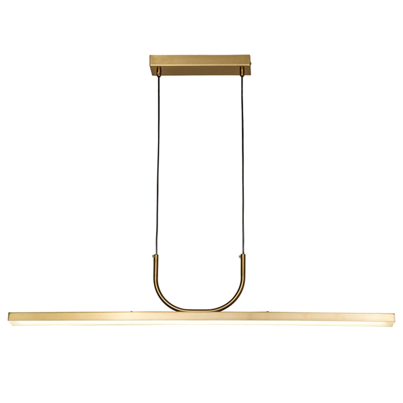 Минималистичная золотая люстра Trumpet tube Белый Золотой Минималистичная золотая люстра Trumpet tube Белый Золотой в Орле | Loft Concept