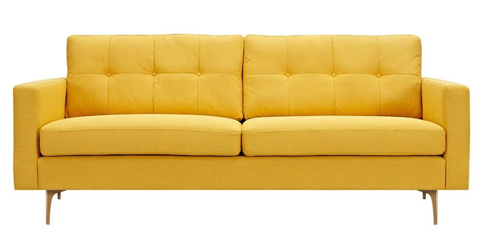 Диван Papaya Yellow Greta Sofa Диван желтая шерсть Диван Papaya Yellow Greta Sofa Диван желтая шерсть - Loft-Concept в Орле