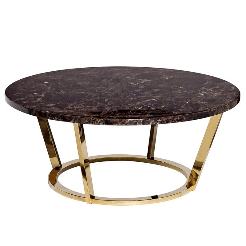 Кофейный стол Serker Coffee Table Золотой Кофейный стол Serker Coffee Table Золотой в Орле | Loft Concept