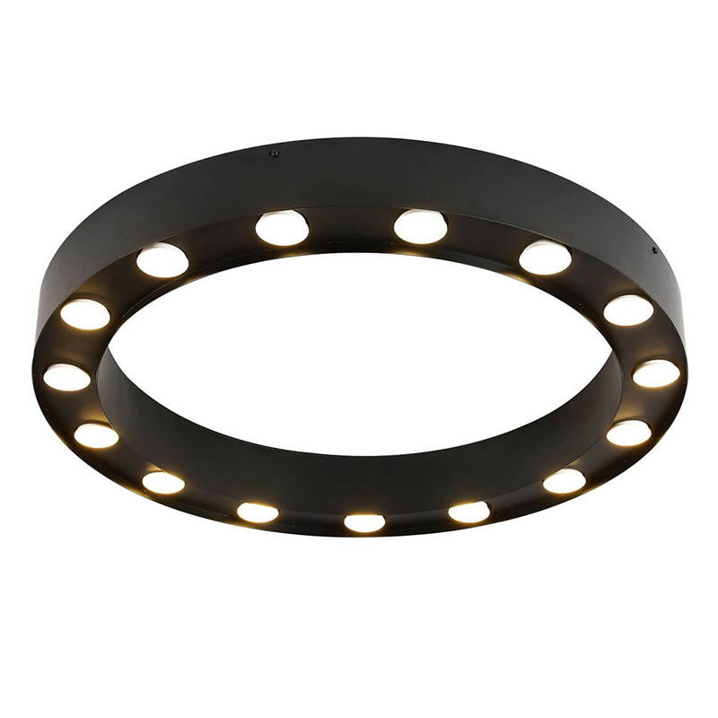 Потолочный светильник Dugan Ceiling Lamp 70 Черный Потолочный светильник Dugan Ceiling Lamp 70 Черный в Орле | Loft Concept