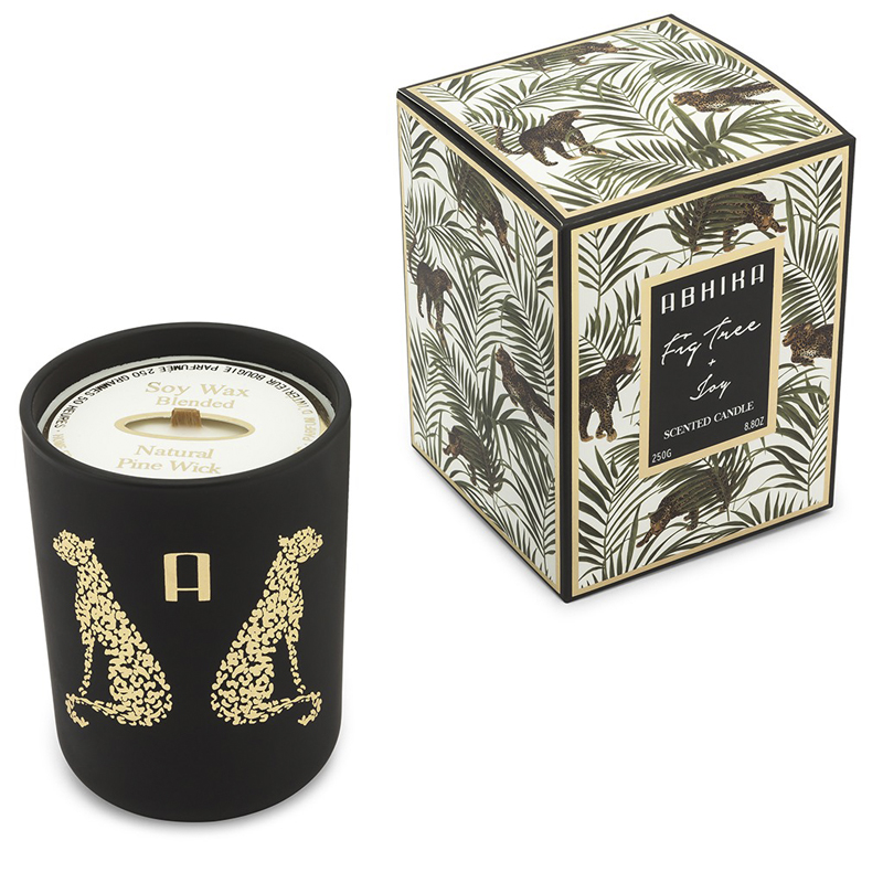 Свеча ароматизированная в стакане CANDLE ABHIKA DOUBLE LEO Черный Свеча ароматизированная в стакане CANDLE ABHIKA DOUBLE LEO Черный в Орле | Loft Concept