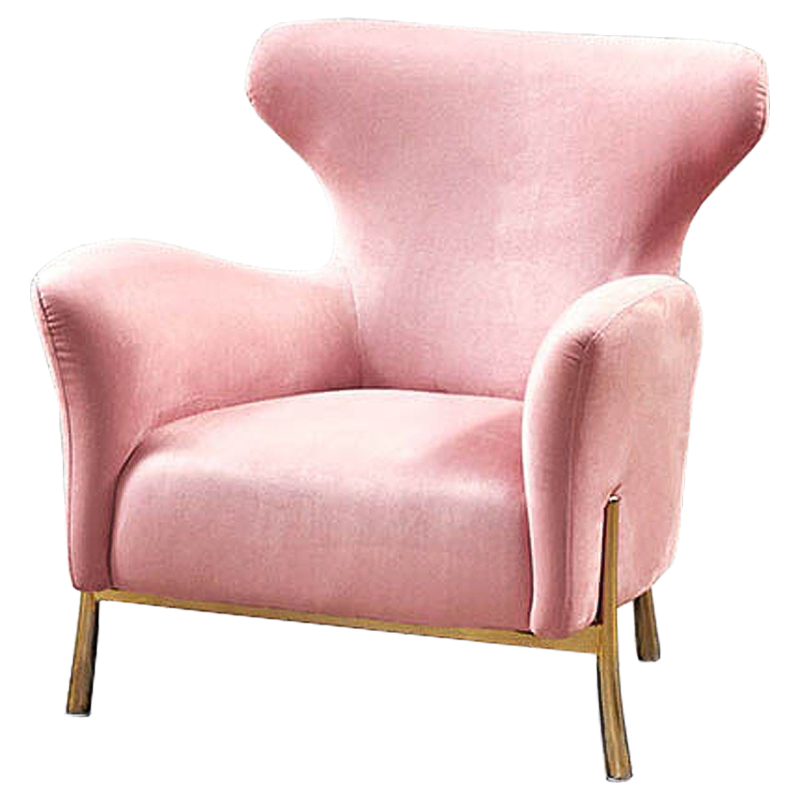 Кресло Blount Chair Золотой Розовый в Орле | Loft Concept 