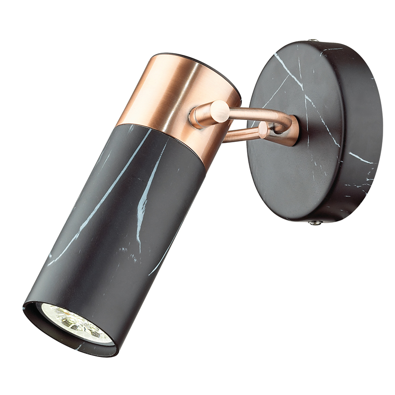 Бра Nadine Sconce black Черный матовый Медь Бра Nadine Sconce black Черный матовый Медь в Орле | Loft Concept