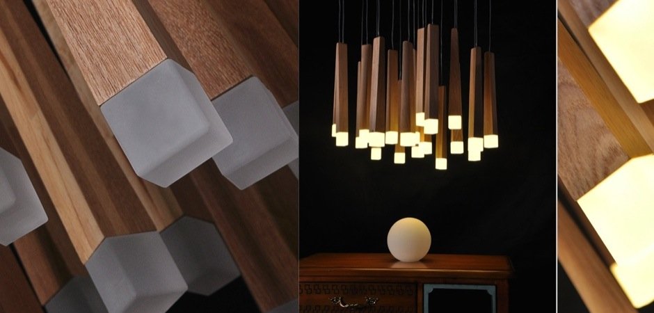 Люстра Wooden Glowworm Round Люстра Wooden Glowworm Round - Loft-Concept в Орле
