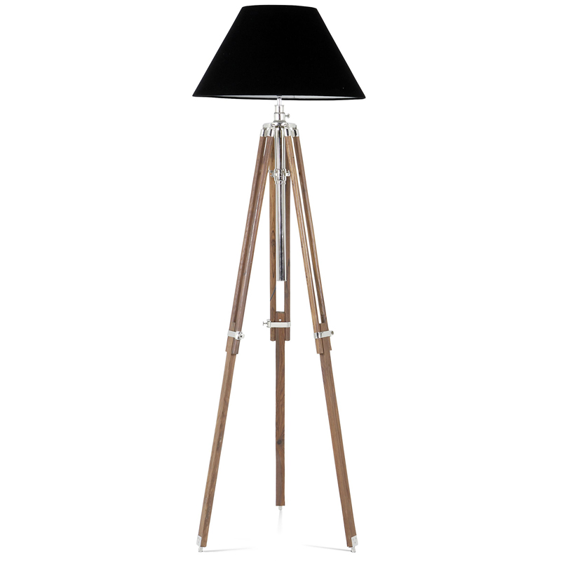 Торшер EICHHOLTZ 103271 TELESCOPE Коричневый Черный Торшер EICHHOLTZ 103271 TELESCOPE Коричневый Черный в Орле | Loft Concept