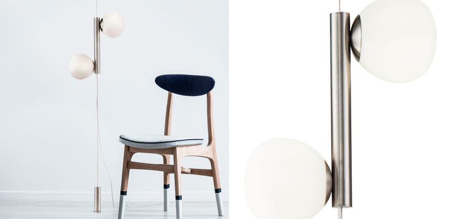 Торшер Tiepolo Ball Floor Lamp Double nickel Торшер Tiepolo Ball Floor Lamp Double nickel - Loft-Concept в Орле