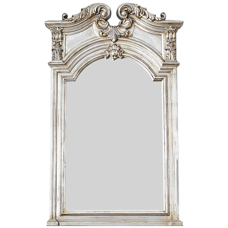 Зеркало Lupescu Mirror White Белый винтажная патина   в Орле | Loft Concept 