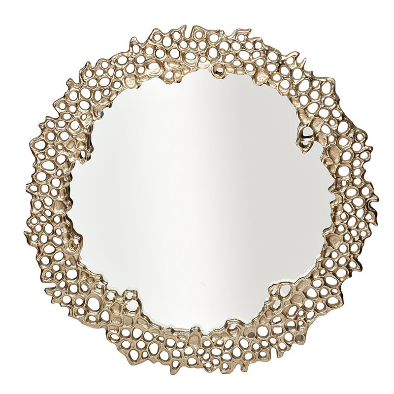 Зеркало Honeycomb Mirror Золотой в Орле | Loft Concept 
