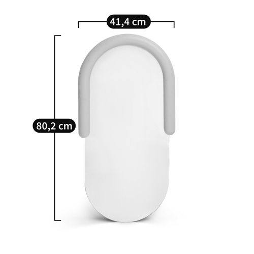 Зеркало овальное Curved Furniture бежевое Зеркало овальное Curved Furniture бежевое в Орле