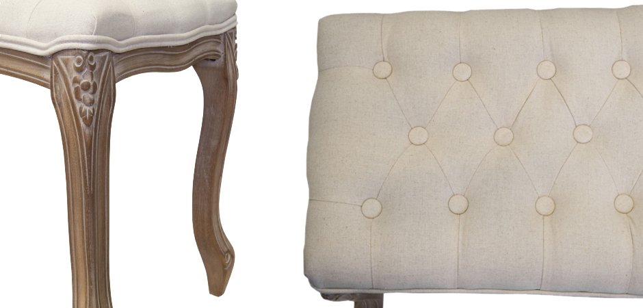 Банкетка French Provence Farmhouse Bench ivory Банкетка French Provence Farmhouse Bench ivory - Loft-Concept в Орле