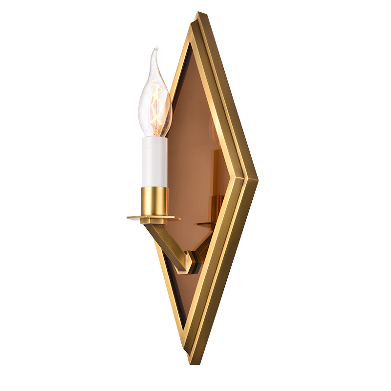 Бра Rhombus Wall lamp Латунь Бра Rhombus Wall lamp Латунь в Орле | Loft Concept