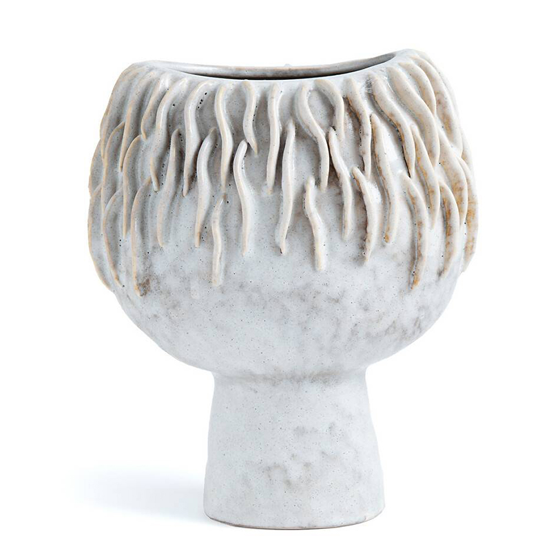 Ваза Bence Vase Белый Бежевый Ваза Bence Vase Белый Бежевый в Орле | Loft Concept