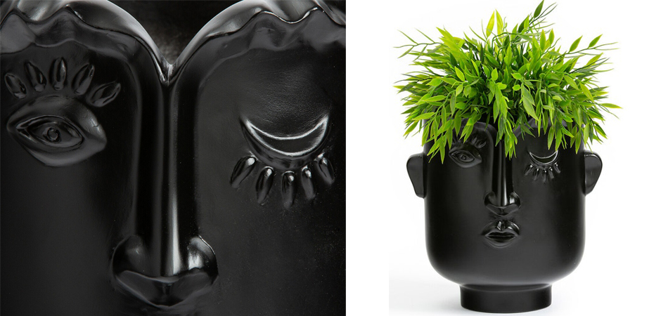 Ваза Black Head Vase Ваза Black Head Vase - Loft-Concept в Орле