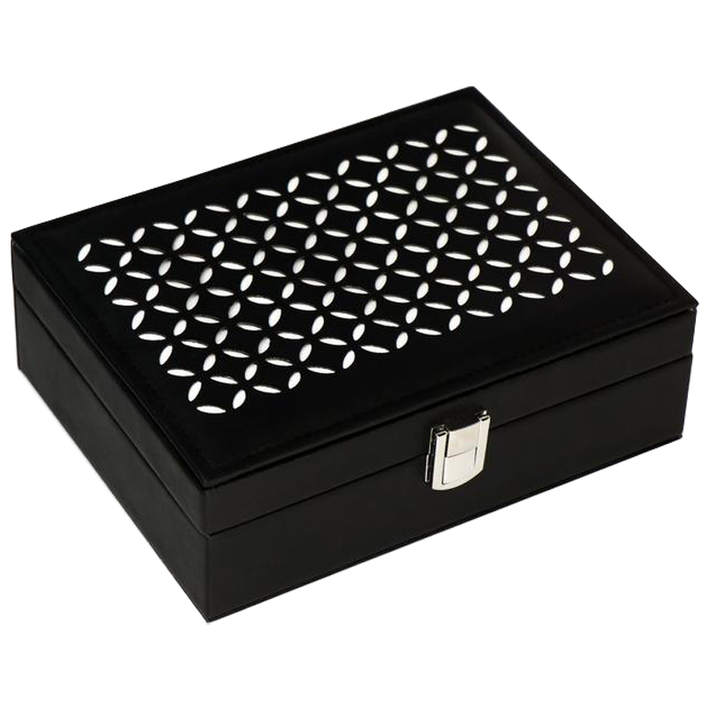 Шкатулка Vesper Jewerly Organizer Box black Черный Шкатулка Vesper Jewerly Organizer Box black Черный в Орле | Loft Concept