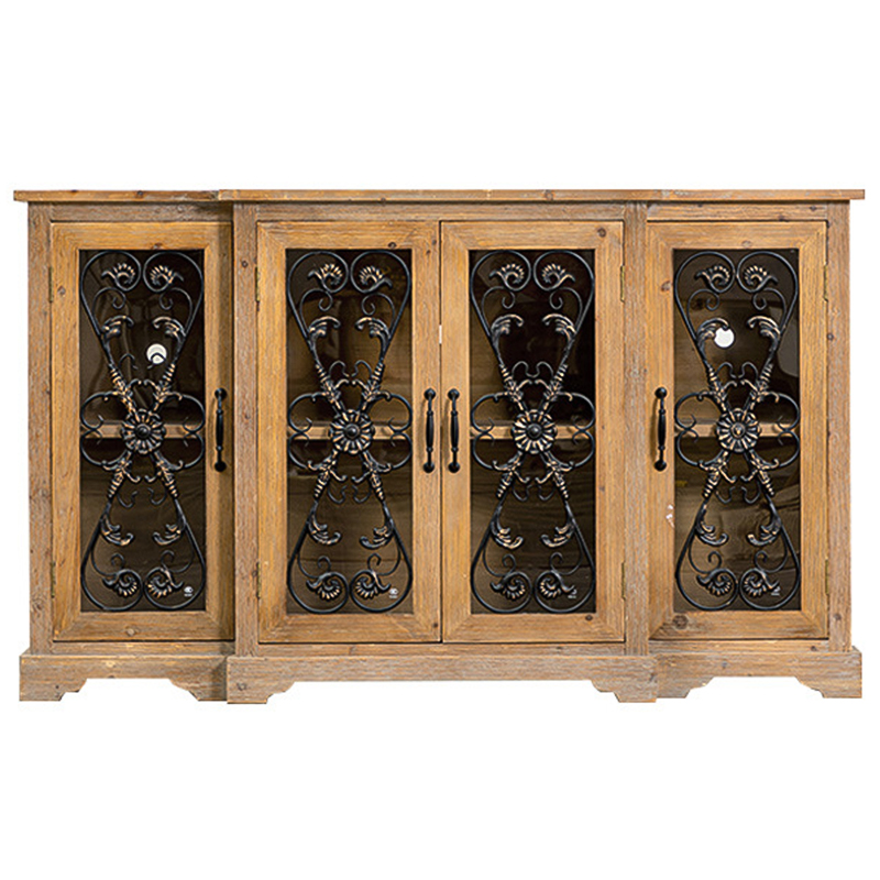 Комод Invaluable Provence Wood Chest of Drawers Коричневый Черный Древесина Прозрачное Стекло Комод Invaluable Provence Wood Chest of Drawers Коричневый Черный Древесина Прозрачное Стекло в Орле | Loft Concept