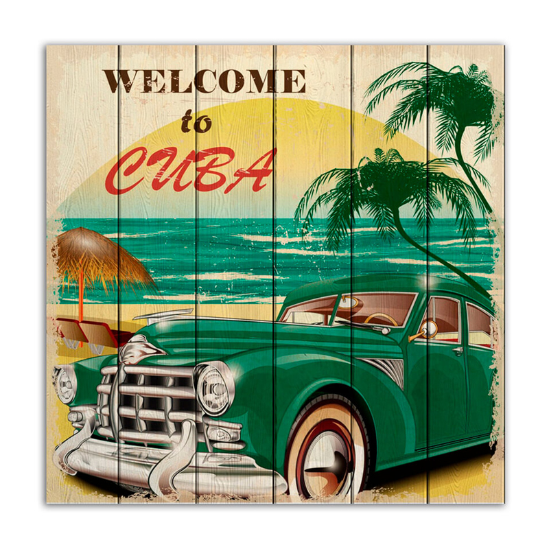 Постер Welcome to Cuba Постер Welcome to Cuba в Орле | Loft Concept