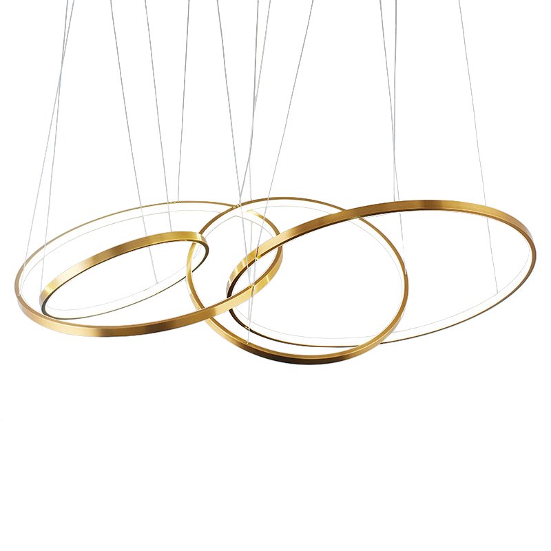 Люстра ORACLE 4 Rings Золотой Люстра ORACLE 4 Rings Золотой в Орле | Loft Concept