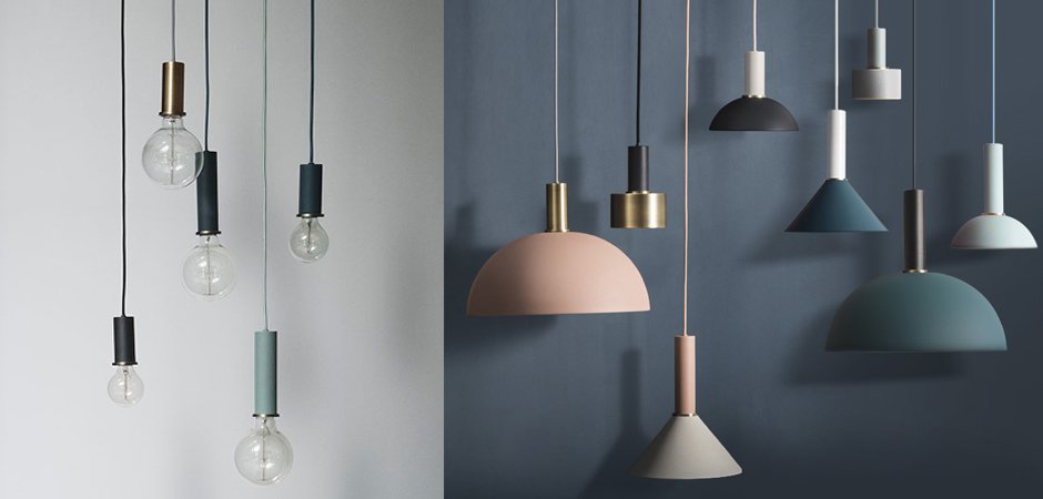Подвесной светильник Ferm Living Socket Pendant High Подвесной светильник Ferm Living Socket Pendant High - Loft-Concept в Орле
