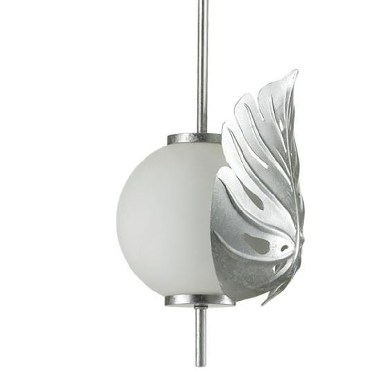 Подвесной светильник Silver Monstera Leaf Серебряный в Орле | Loft Concept 