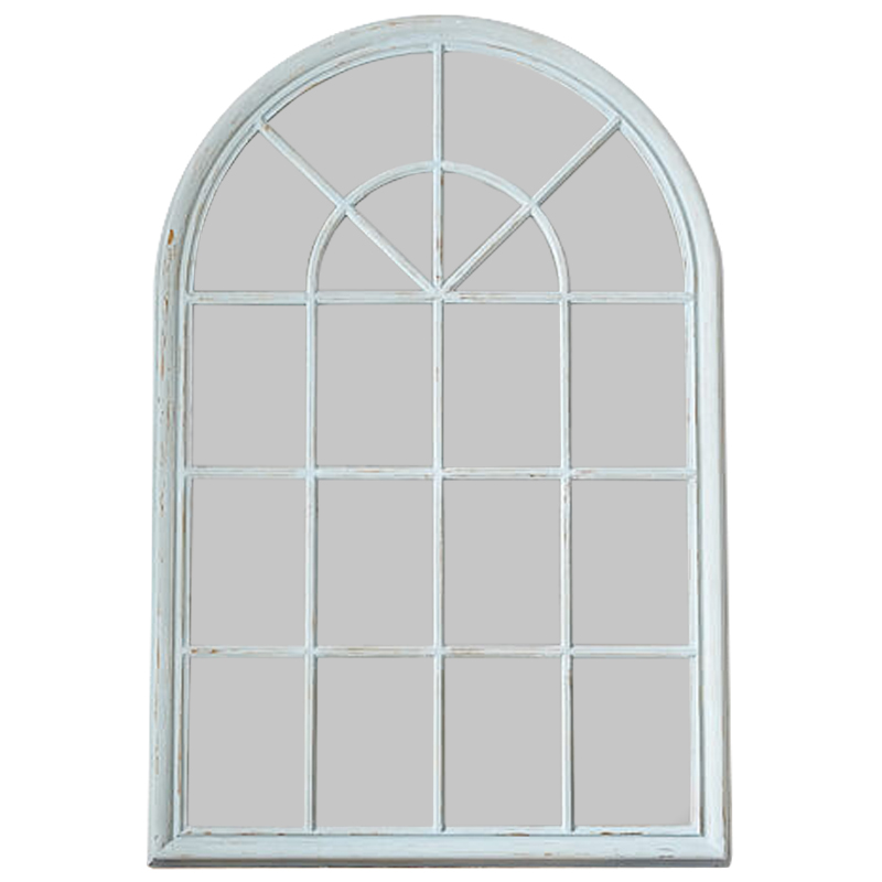 Зеркало Window Blue Patina Mirror Винтажный голубой Зеркало Window Blue Patina Mirror Винтажный голубой в Орле | Loft Concept
