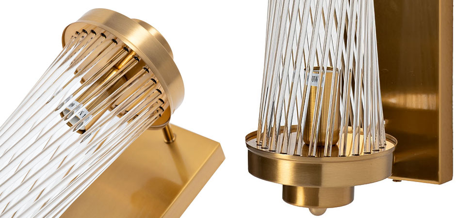Бра Glass Tubes Brass Бра Glass Tubes Brass - Loft-Concept в Орле
