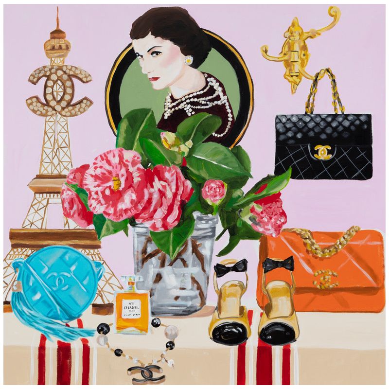 Картина Coco Chanel - In Her Shoes Мульти Картина Coco Chanel - In Her Shoes Мульти в Орле | Loft Concept
