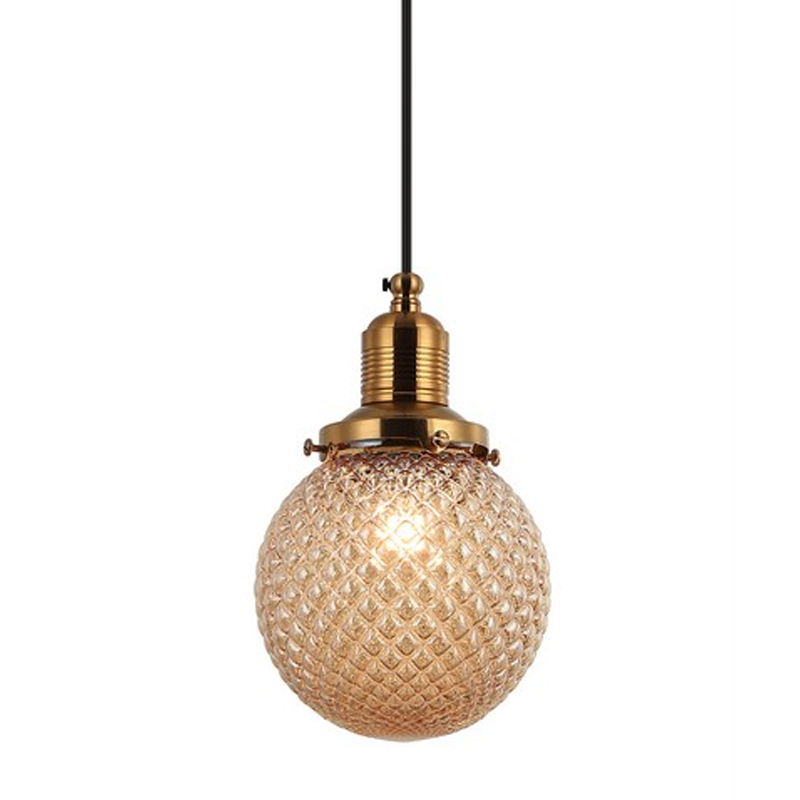 Подвесной светильник Perforated Bubbles Янтарь Латунь Янтарный Подвесной светильник Perforated Bubbles Янтарь Латунь Янтарный в Орле | Loft Concept