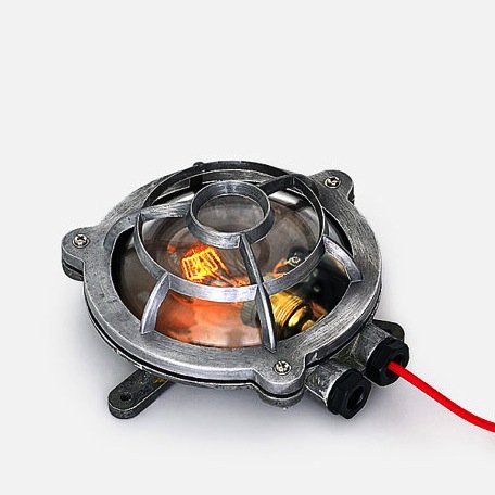 Настенная лампа Steampunk Cage Glass Edison Wall Lamp Round  в Орле | Loft Concept 