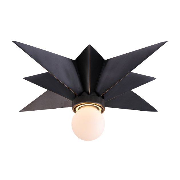 Потолочный светильник Star Ceiling Mount black Черный Потолочный светильник Star Ceiling Mount black Черный в Орле | Loft Concept