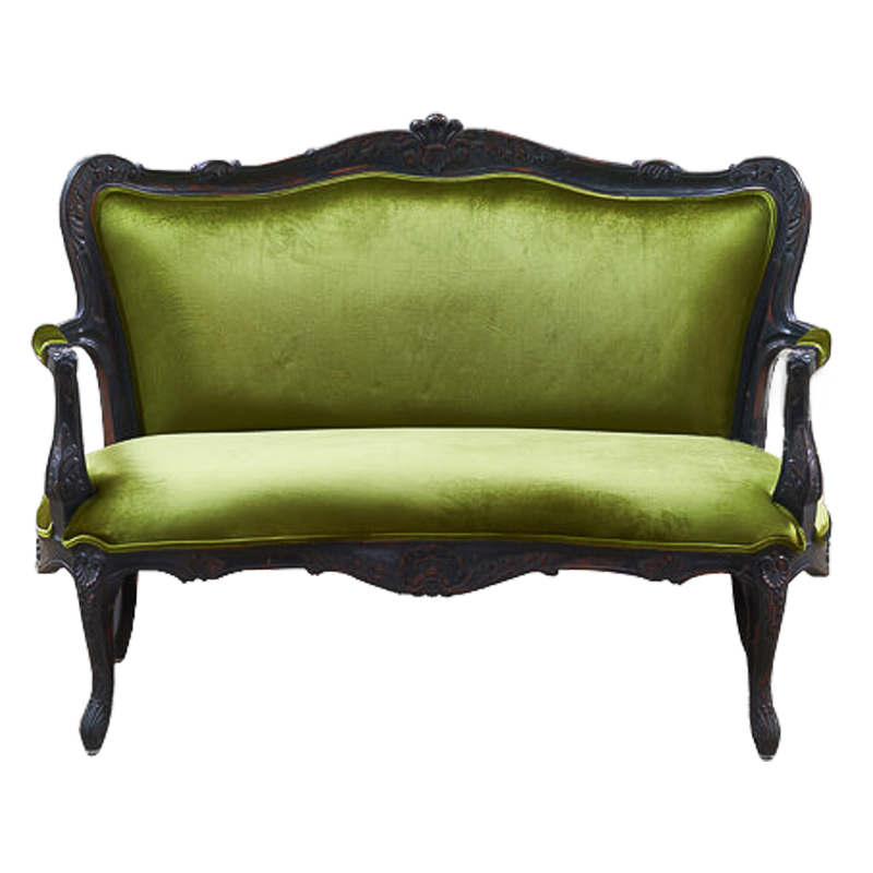 Диван Lime Classic Fan Sofa Лайм Коричневый Диван Lime Classic Fan Sofa Лайм Коричневый в Орле | Loft Concept