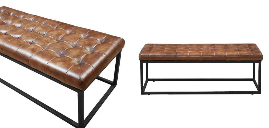 Банкетка Loft Leather Capitone Банкетка Loft Leather Capitone - Loft-Concept в Орле