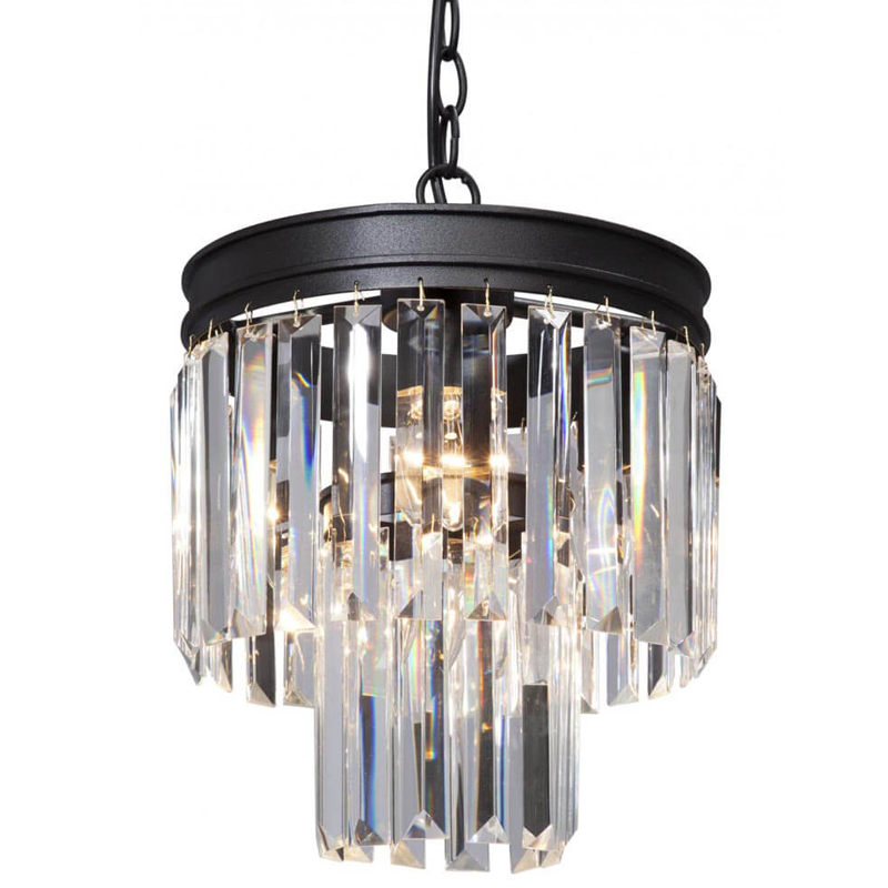 Светильник ODEON CLEAR GLASS Pendant lamp прозрачное Стекло D 27 Черный матовый Светильник ODEON CLEAR GLASS Pendant lamp прозрачное Стекло D 27 Черный матовый в Орле | Loft Concept