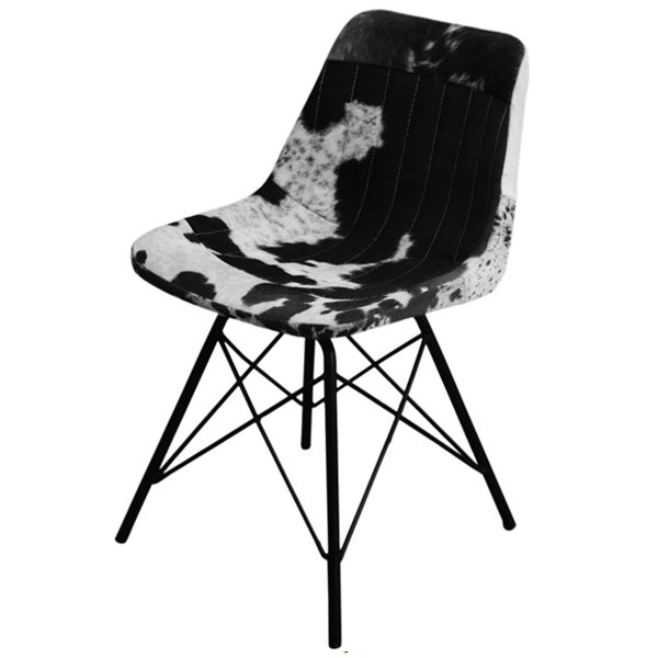 Стул Stlye Cowhide Chair Черно-белый Стул Stlye Cowhide Chair Черно-белый в Орле | Loft Concept