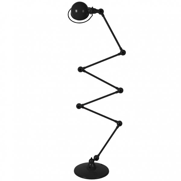 Торшер Zigzag Floor Lamp Черный Торшер Zigzag Floor Lamp Черный в Орле | Loft Concept