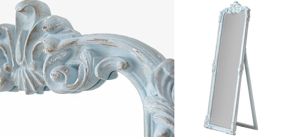 Напольное зеркало Valensole Light Blue Напольное зеркало Valensole Light Blue - Loft-Concept в Орле