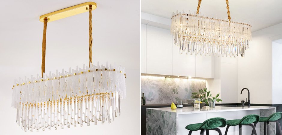 Люстра Murano Glass ICE Chandelier Rectangle Люстра Murano Glass ICE Chandelier Rectangle - Loft-Concept в Орле