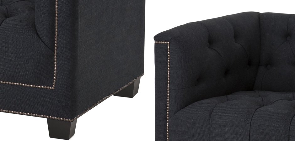 Кресло Eichholtz Chair Paolo Black Кресло Eichholtz Chair Paolo Black - Loft-Concept в Орле