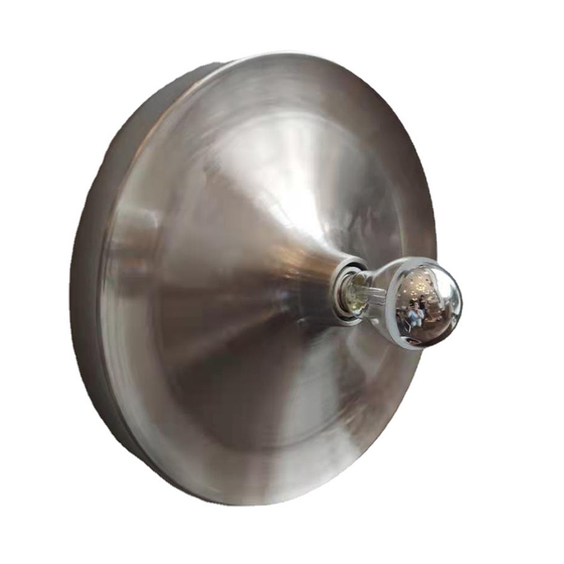 Бра металл в стиле лофт Metal Disk Loft Серебряный Бра металл в стиле лофт Metal Disk Loft Серебряный в Орле | Loft Concept
