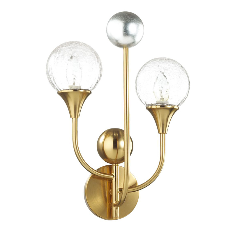 Бра Benniga Sconce Золотой Прозрачный (Transparent) Бра Benniga Sconce Золотой Прозрачный (Transparent) в Орле | Loft Concept