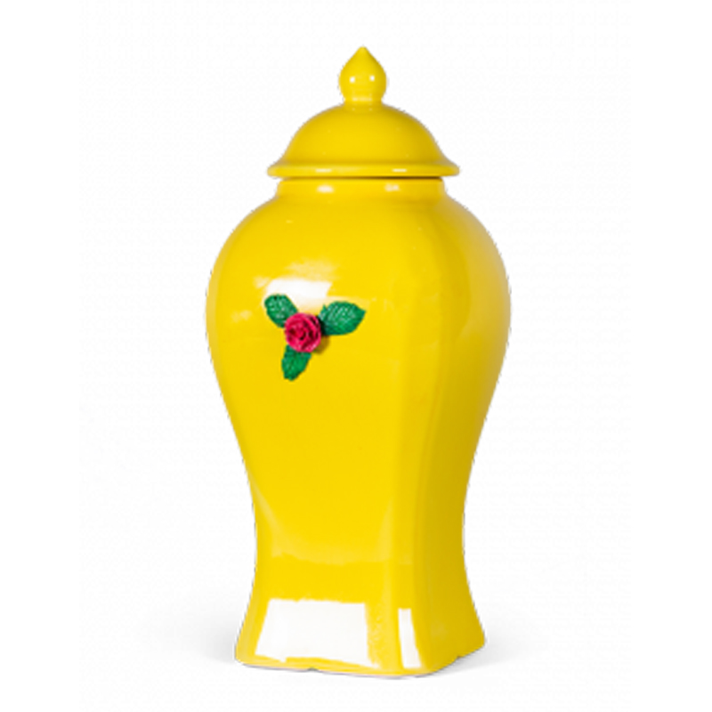 Ваза Dooier Vase yellow Желтый Ваза Dooier Vase yellow Желтый в Орле | Loft Concept