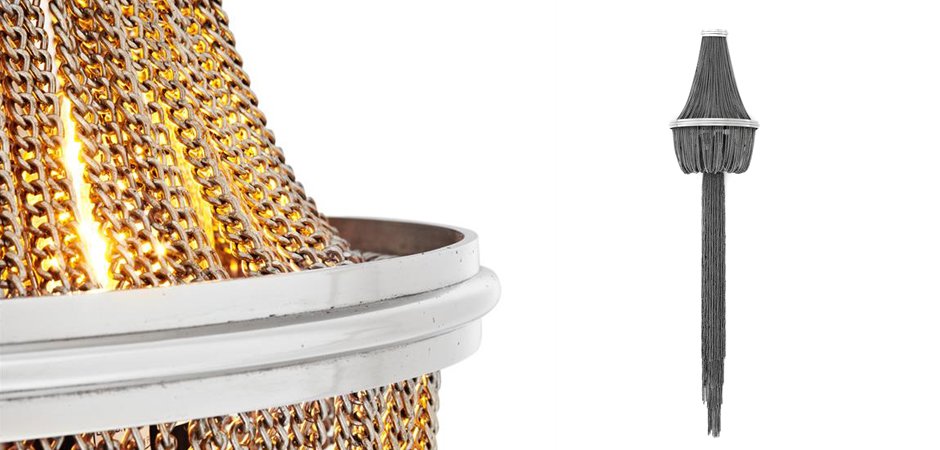 Бра Wall Lamp Martinez Nickel - Loft-Concept в Орле