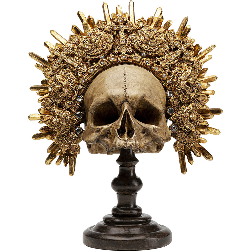 Статуэтка Skull Золотой Статуэтка Skull Золотой в Орле | Loft Concept
