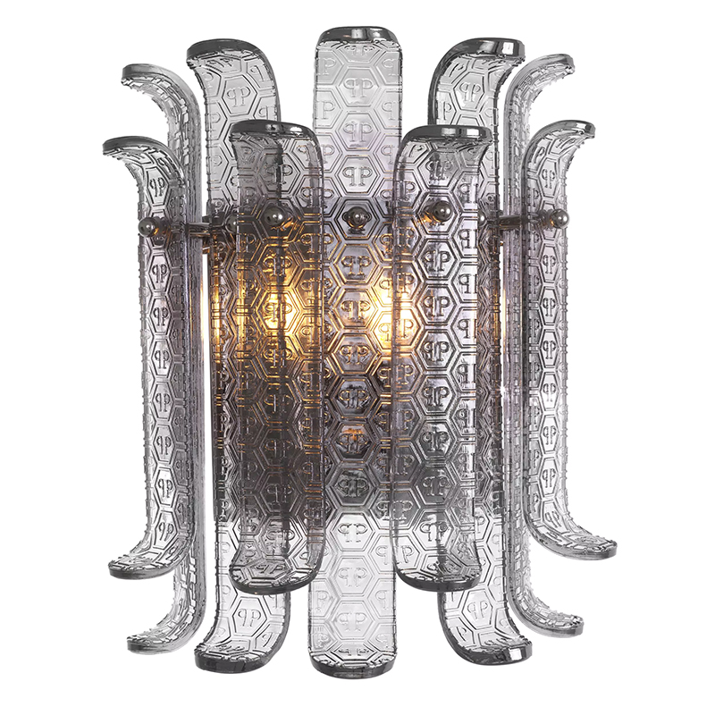 Бра Philipp Plein Wall Lamp Rodeo Drive Серый Бра Philipp Plein Wall Lamp Rodeo Drive Серый в Орле | Loft Concept